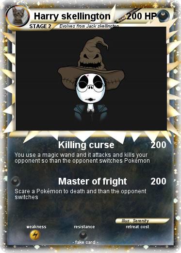 Pokemon Harry skellington