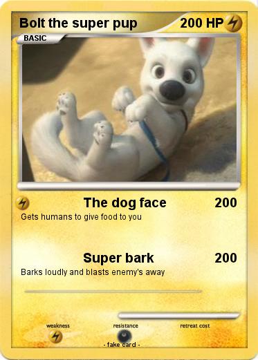 Pokemon Bolt the super pup