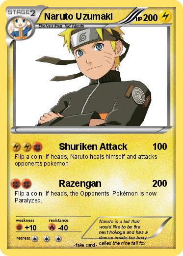 Pokemon Naruto Uzumaki