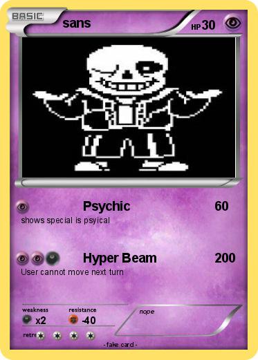 Pokemon sans