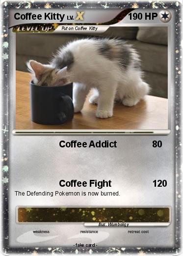Pokemon Coffee Kitty