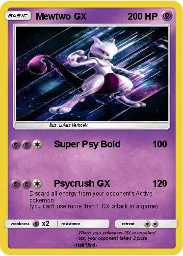 Pokemon Mewtwo GX