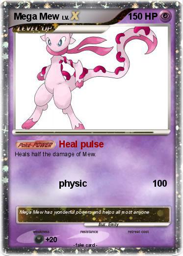 Pokemon Mega Mew