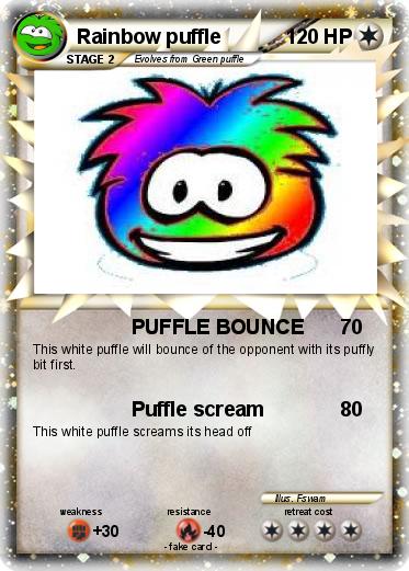 Pokemon Rainbow puffle