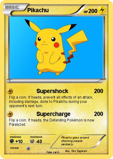 Pokemon Pikachu