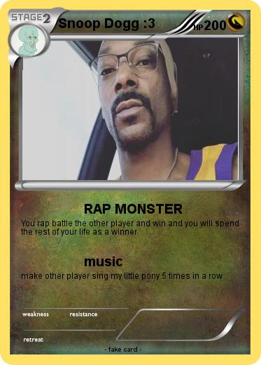 Pokemon Snoop Dogg :3