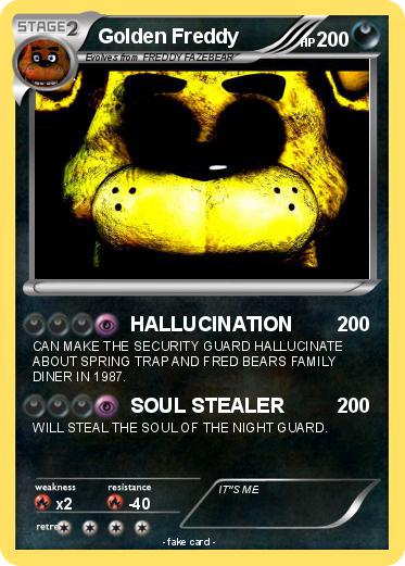 Pokemon Golden Freddy
