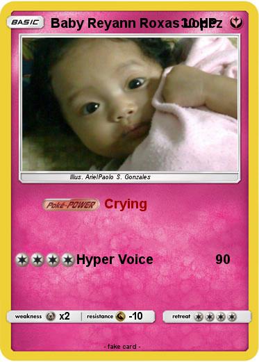 Pokemon Baby Reyann Roxas Lopez