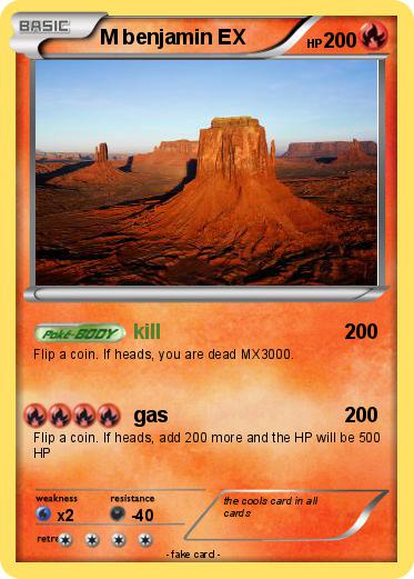 Pokemon M benjamin EX