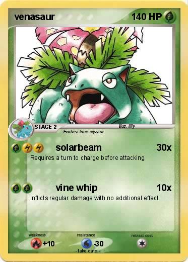 Pokemon venasaur