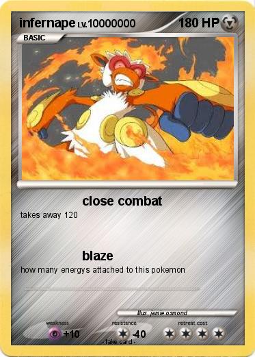 Pokemon infernape