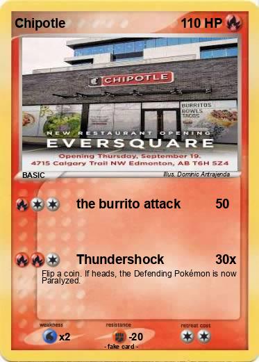Pokemon Chipotle
