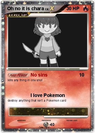 Pokemon Oh no it is chara