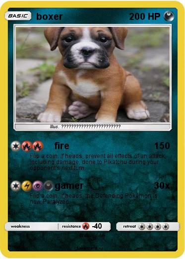Pokemon boxer