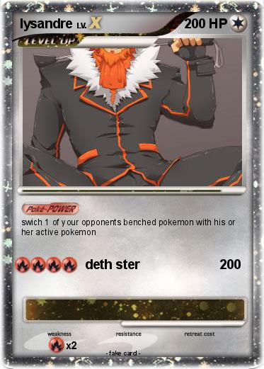 Pokemon lysandre