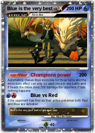 Pokemon Blue is the very best