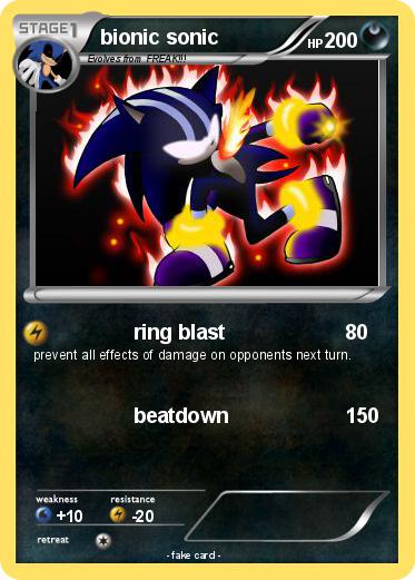 Pokemon bionic sonic
