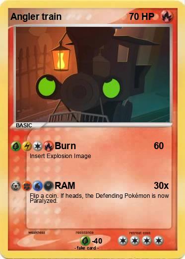 Pokemon Angler train
