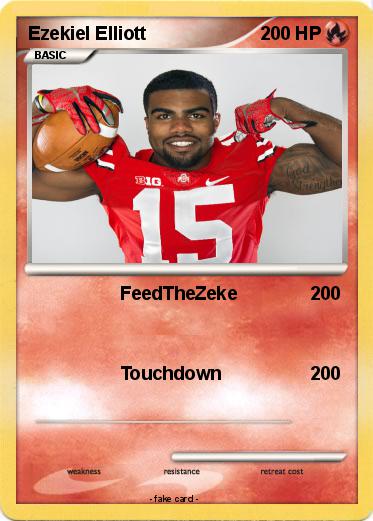 Pokemon Ezekiel Elliott
