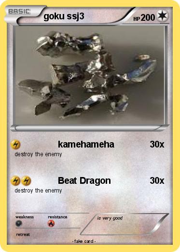 Pokemon goku ssj3