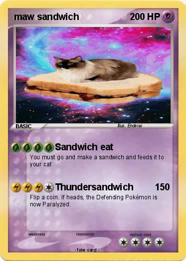 Pokemon maw sandwich