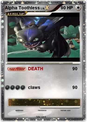 Pokemon Alpha Toothless