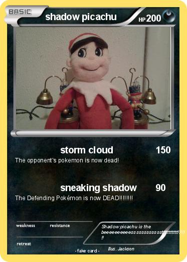 Pokemon shadow picachu
