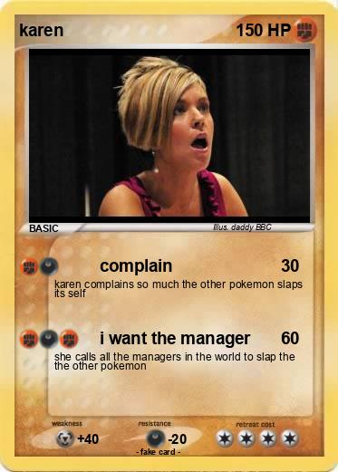 Pokemon karen