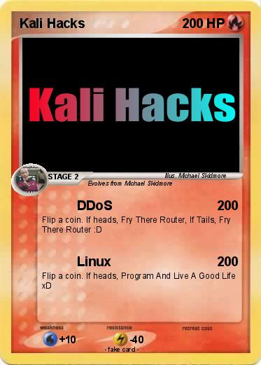 Pokemon Kali Hacks