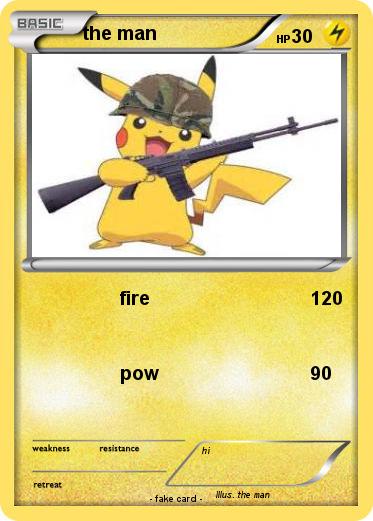 Pokemon the man