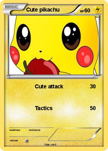 Pokemon Cute pikachu