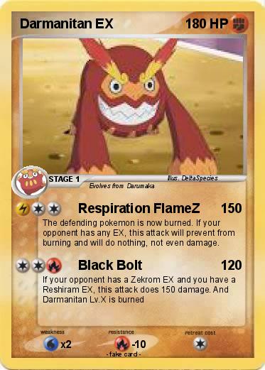 Pokemon Darmanitan EX