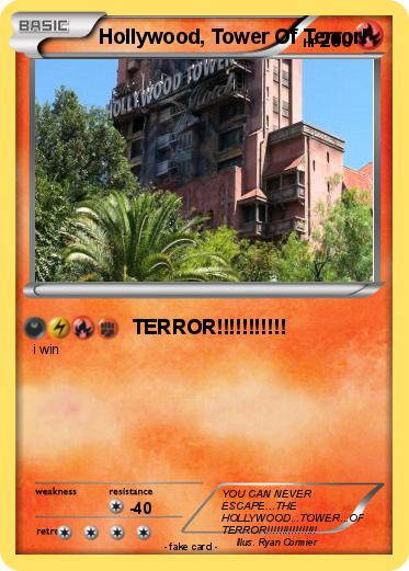 Pokemon Hollywood, Tower Of Terror!