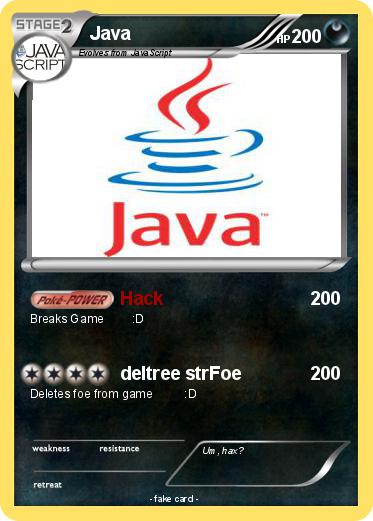 Pokemon Java