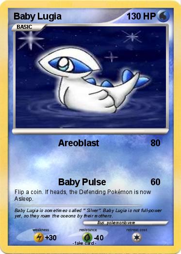 Pokemon Baby Lugia