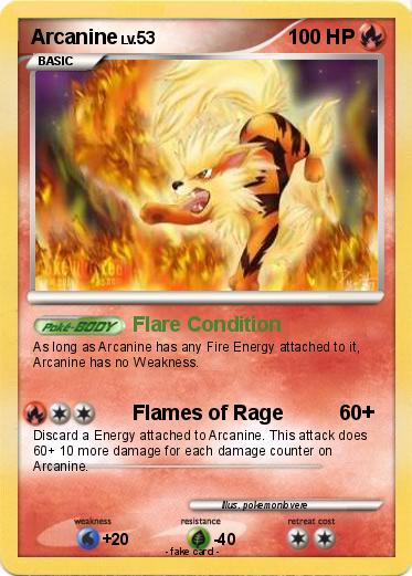 Pokemon Arcanine