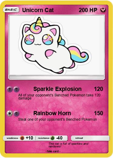 Pokemon Unicorn Cat
