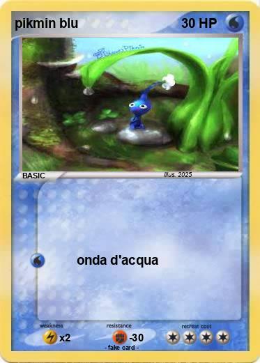 Pokemon pikmin blu