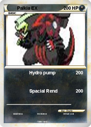 Pokemon Palkia EX