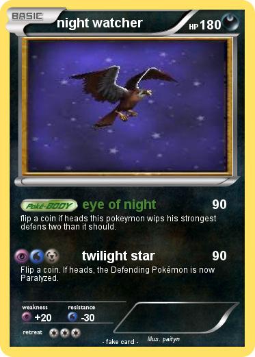 Pokemon night watcher