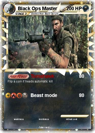 Pokemon Black Ops Master