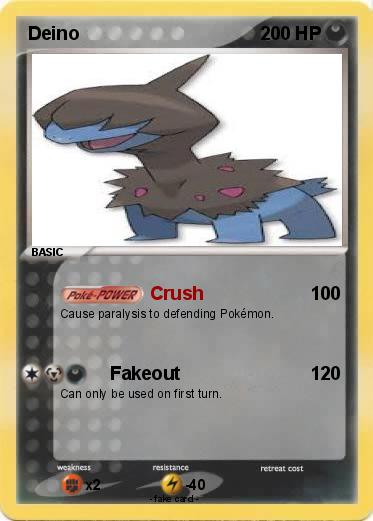 Pokemon Deino