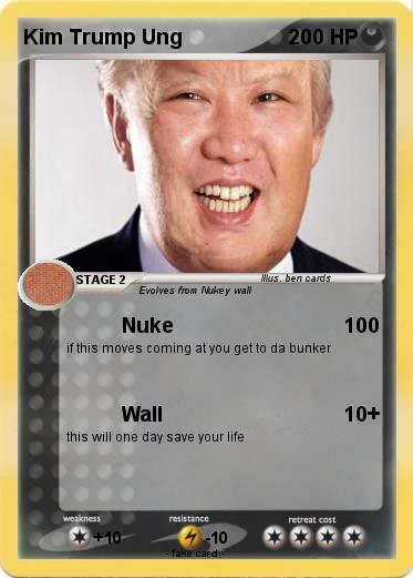 Pokemon Kim Trump Ung