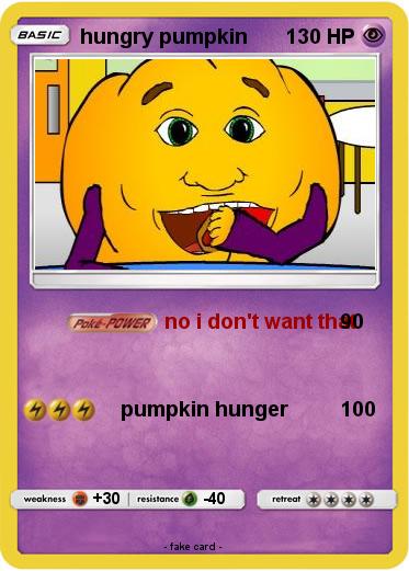 Pokemon hungry pumpkin