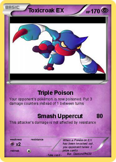 Pokemon Toxicroak EX