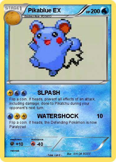 Pokemon Pikablue EX