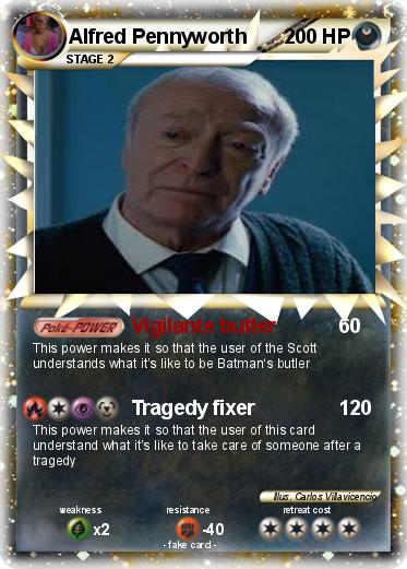 Pokemon Alfred Pennyworth