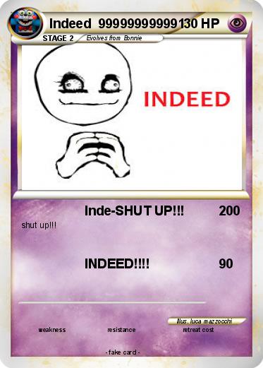 Pokemon Indeed  999999999991