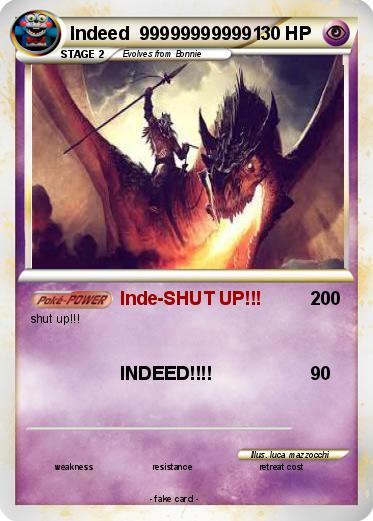 Pokemon Indeed  999999999991