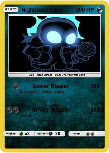 Pokemon Nightmare Sans